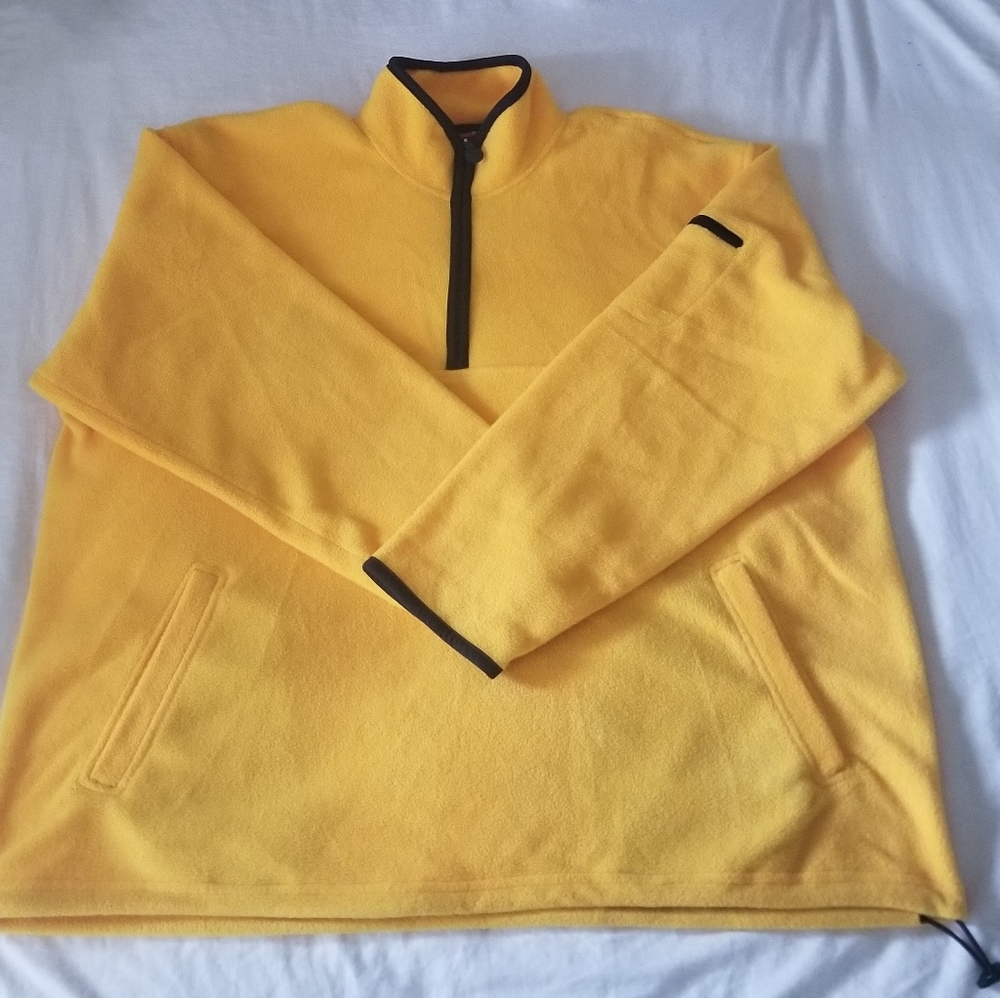 EUC Prospirit Unisex Yellow Fleece Pullover